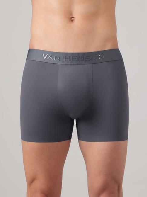 Van Heusen Grey Regular Fit Trunks