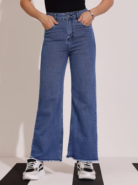 Dolce Crudo Blue Relaxed Fit Jeans-picture-22