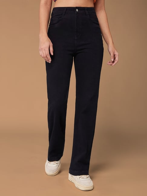Dolce Crudo Black Flare Fit Jeans-picture-33