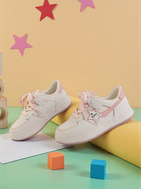 Truffle Collection Kids Off White Casual Sneakers-picture-10