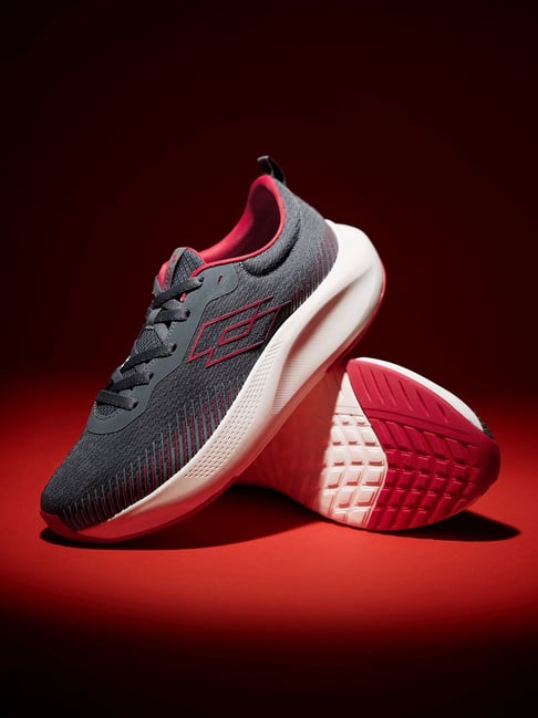 Lotto Men's Strikerun Grey & White Running Shoes