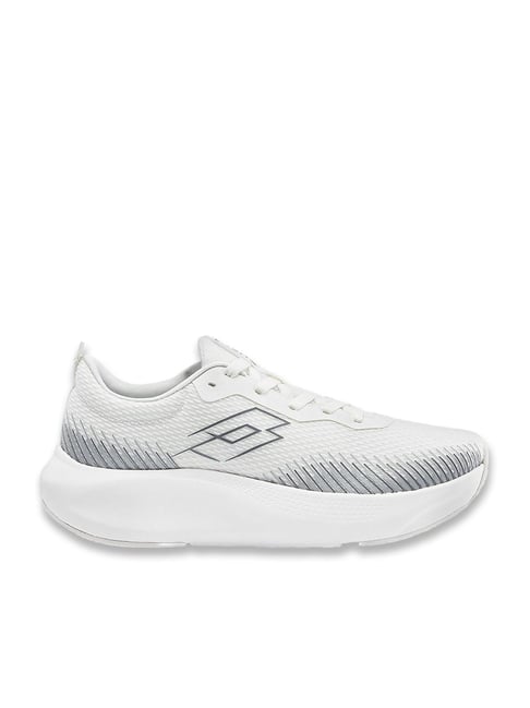 Lotto Men's Strikerun White & Grey Running Shoes