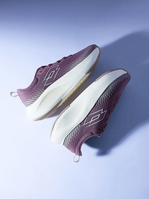 Lotto Women's Strikerun Purple & Off White Running Shoes