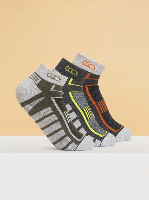 Ajile by Pantaloons Grey Striped Socks-picture-32