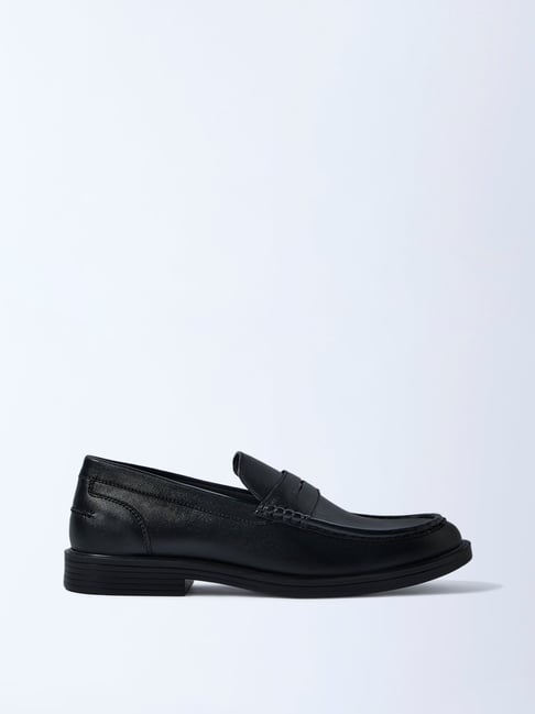 SOLEPLAY by Westside Black Penny Loafers