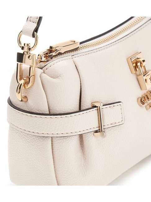 Guess Off White Yesba Mini Shoulder Bag