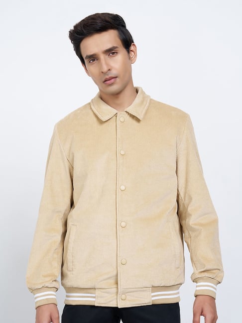 Peregrine By Pantaloons Thrush Regular Fit Textured Jackets-picture-33