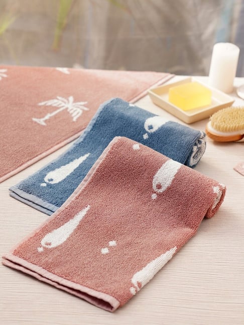 Jaypore Multicolour Printed Cotton Rectangle Towel-image-47