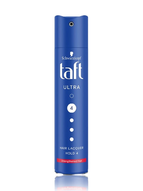 Schwarzkopf TAFT Ultra Hairspray For Strengthened Hair Hold 4 - Lasts 24 Hours - 250 ml