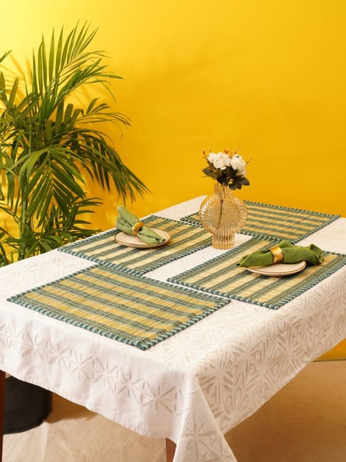 Jaypore Green Korai Grass Hand Woven Mats-image-40
