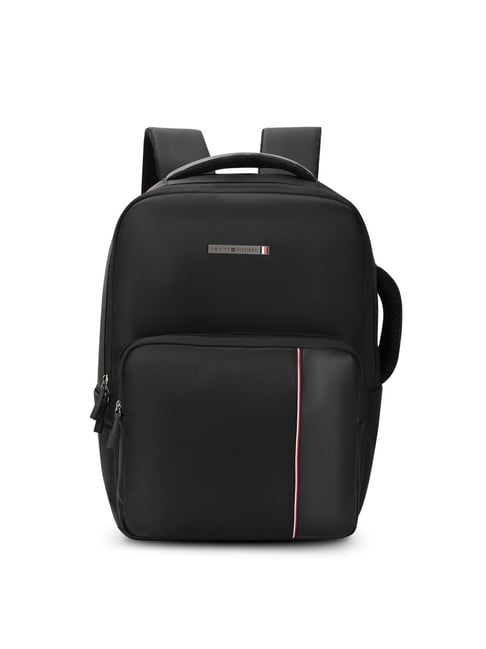 TOMMY HILFIGER Black Atna Laptop Backpack