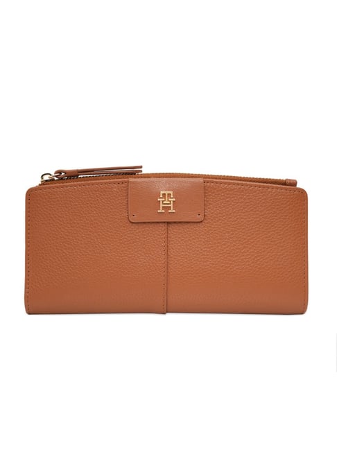 TOMMY HILFIGER Tan Edina Leather Wallet
