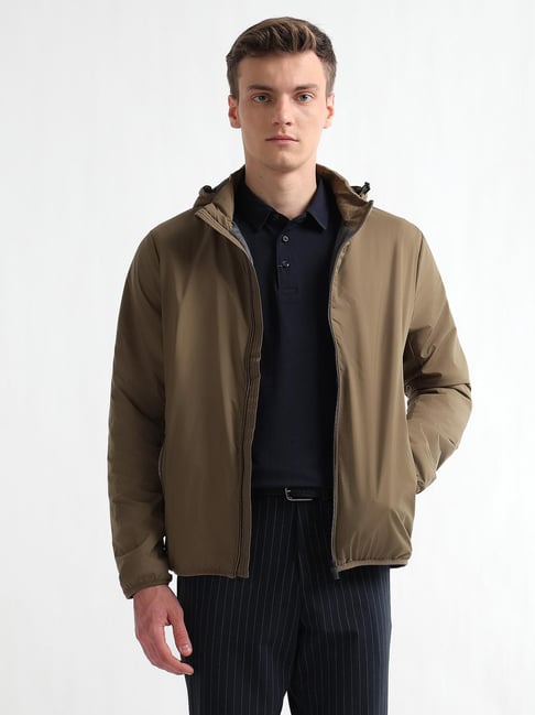 Arrow Sport Brown Regular Fit Jacket-picture-40