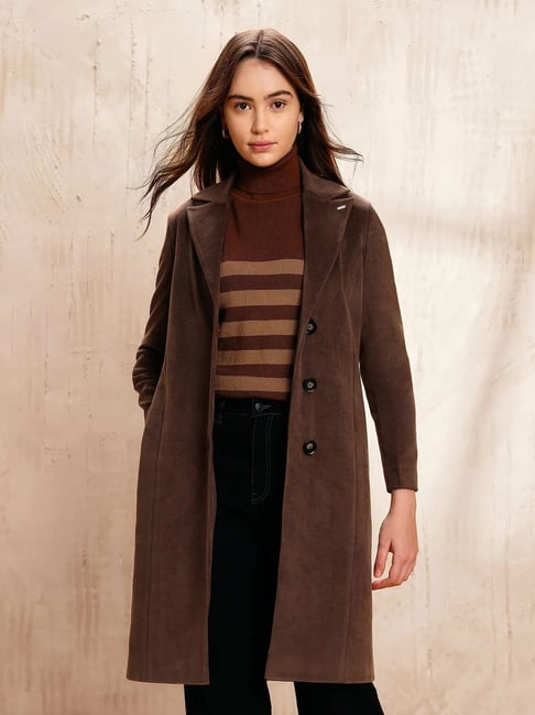 U.S. Polo Assn. Brown Polyester Trench Coat-picture-19