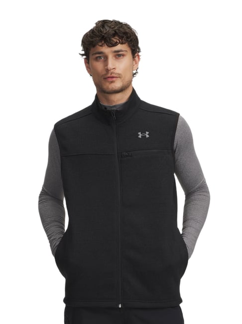 UNDER ARMOUR Black Specialist Regular Fit Jacket