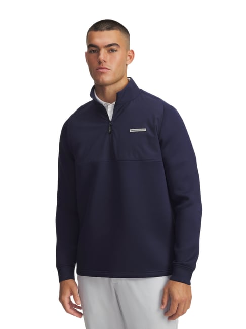 UNDER ARMOUR Blue Pro Hybrid Drive Regular Fit Sweatshirt-picture-40