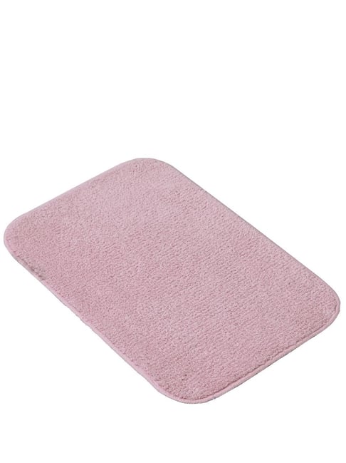 Ariana Pink Soft Microfiber Anti-Skid Doormat