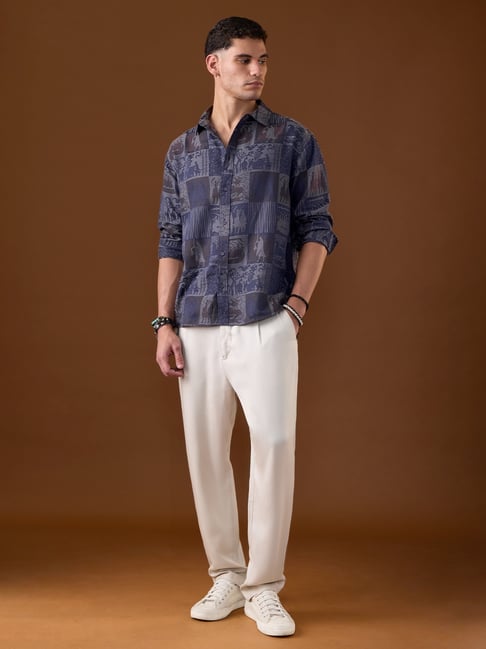 The Souled Store Nomad: Viking Men Relaxed Shirts-picture-12