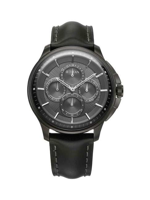 Titan 90217QL01 Classique Four Eye Chronograph Analog Watch For Men-picture-11