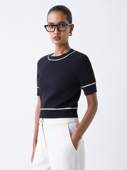 Wardrobe by Westside Black Sweater