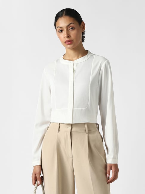 Van Heusen White Regular Fit Formal Shirt-picture-38