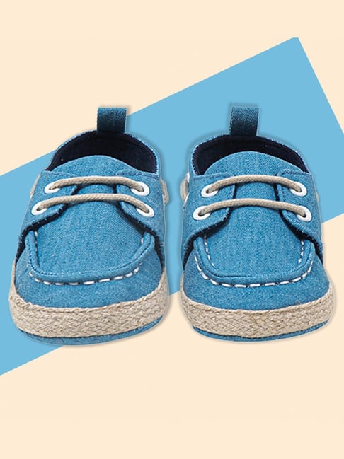 Baby Moo Unisex Blue Boat Shoes-picture-11