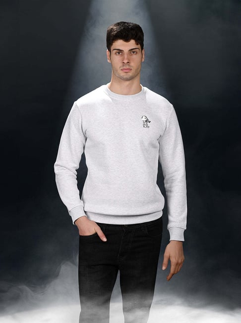 Louis Stitch White Cotton Regular Fit Graphic Print Sweatshirt-picture-18