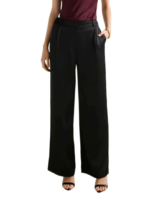Solana Satin Wide Leg Pant