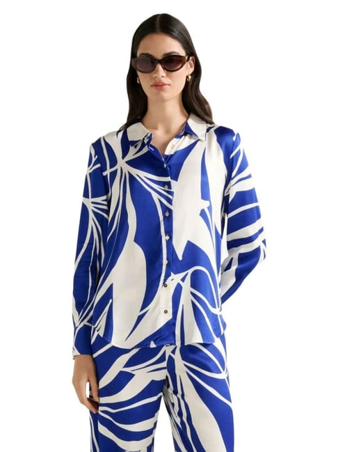 Lydia Oversized Satin Shirt