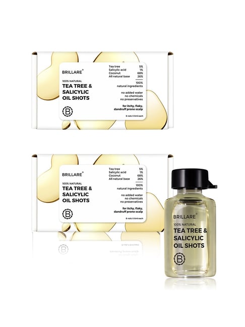 Brillare Tea Tree & Salicylic Oil Shots - Pack of 2