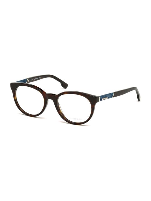 Diesel Brown Oval Unisex Eye Frames
