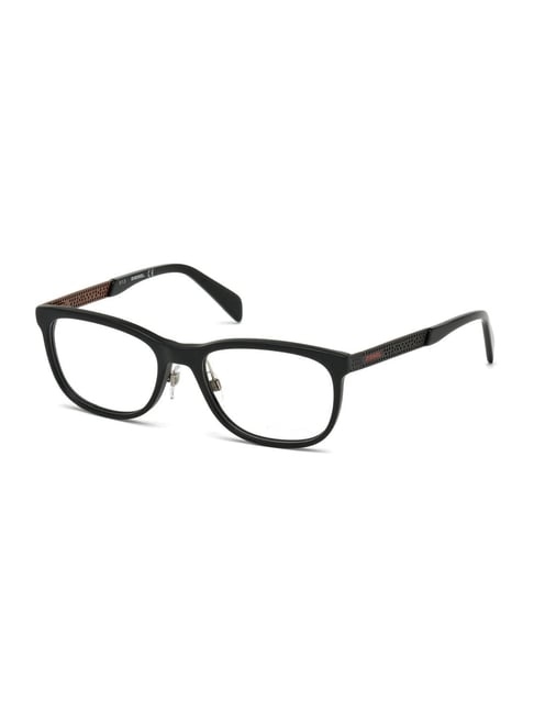 Diesel Black Wayfarer Unisex Eye Frames