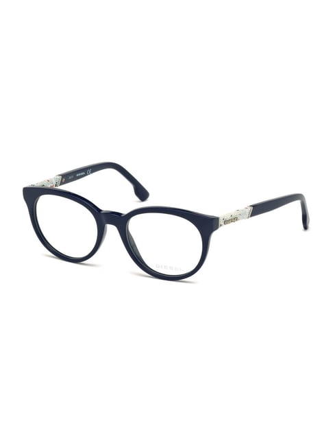 Diesel Blue Oval Unisex Eye Frames