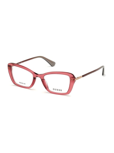 GUESS Purple CatEye Eye Frames for Women