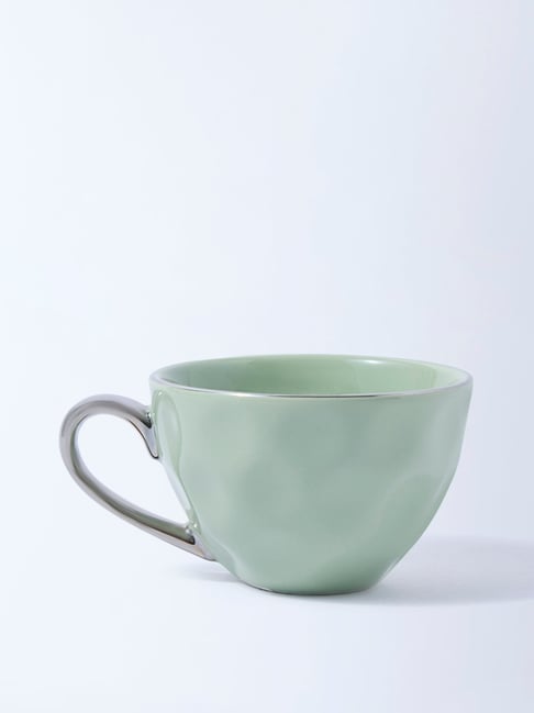 Westside Home Green Dimple Large Mug