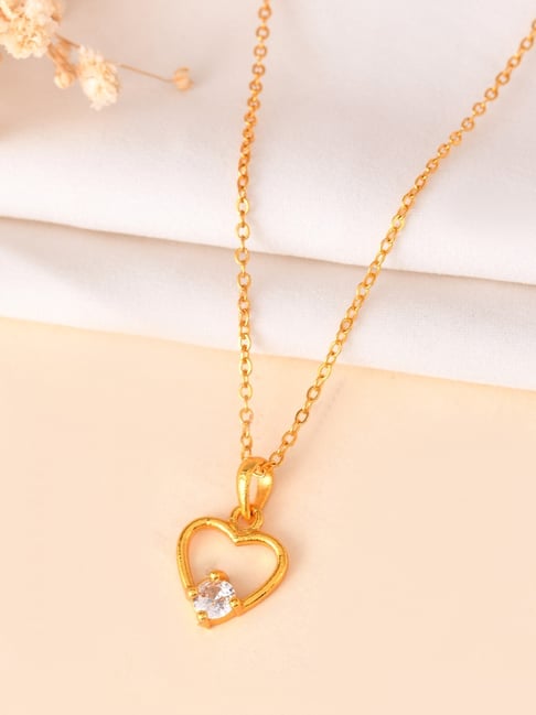 VOJ Gold Tone Plated Necklaces for Women