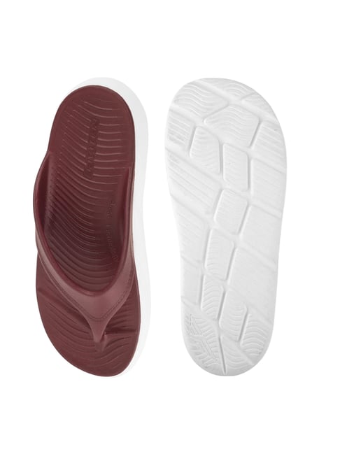 Red Tape Women's Maroon Flip Flops