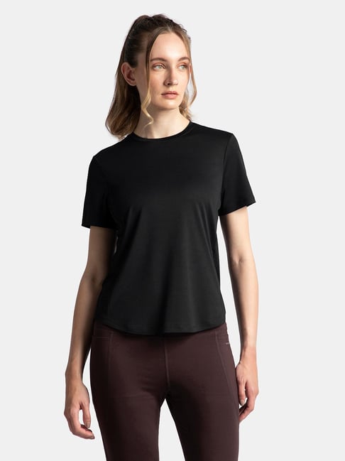 Jockey MW88 Black Regular Fit T-Shirt-picture-12