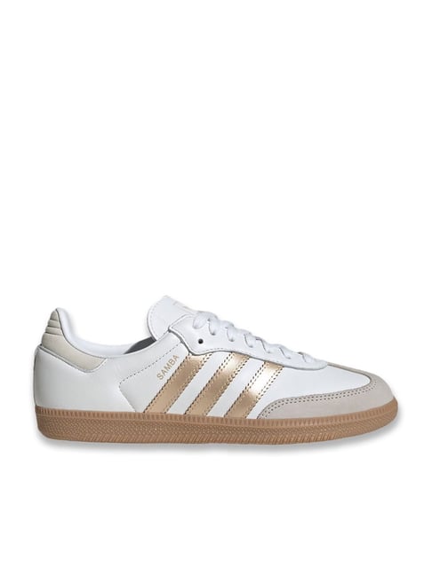 Adidas Originals Women's SAMBA OG White Casual Sneakers