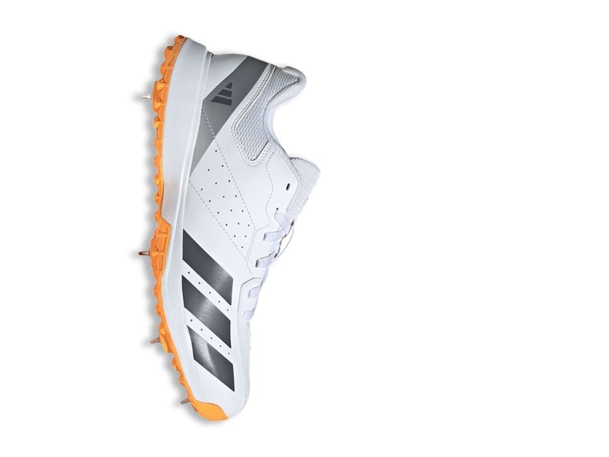 adidas gazelle silver green womens adidas Adizero Boost SL22 Cricket Spikes - White main image 0