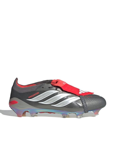 Adidas Unisex PREDATOR ELITE FT FG Grey Football Shoes-image-39