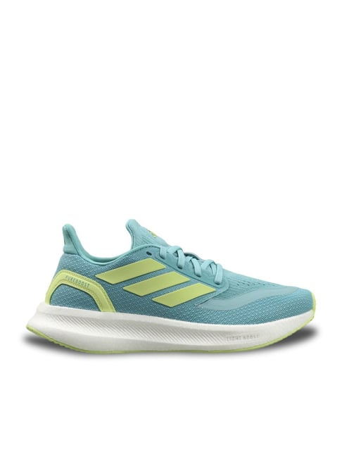 Adidas Unisex PUREBOOST 5 J Turquoise Running Shoes-image-40