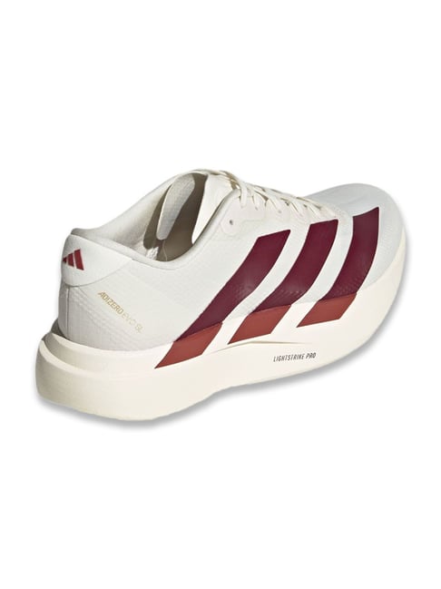 Adidas Men's Adizero EVO SL WOVEN White Running Shoes