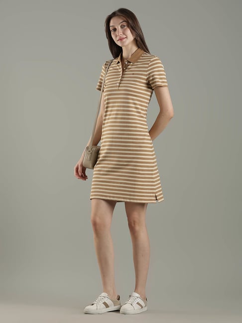 tommy hilfiger brown dress Tommy Hilfiger Women's Size 4 Navy Star Dress