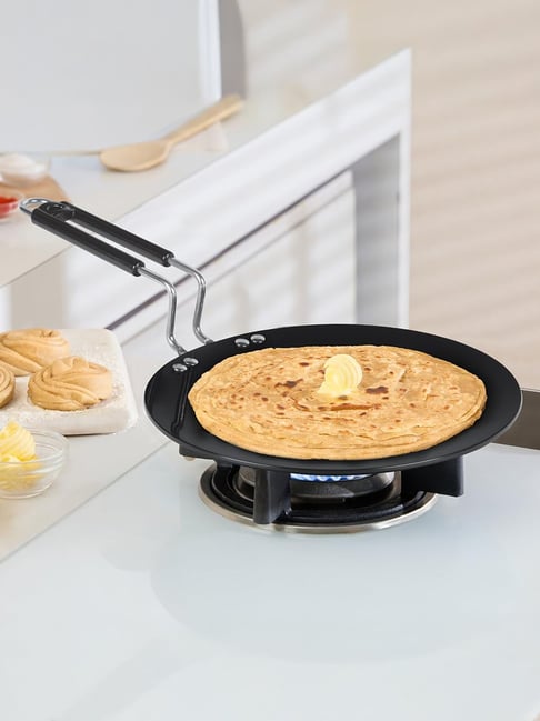 Borosil Hard Anodized Aluminium Grade 3003 - 25 Cm Concave Tawa