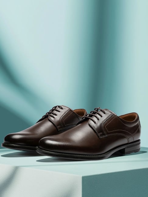 Buy Florsheim Men's Deborah Brown Derby Shoes at Best Price @ Tata