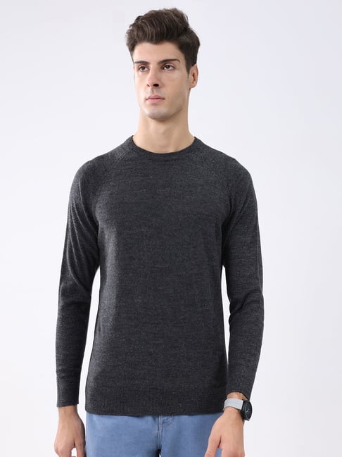 Rock.it by Monte Carlo Charcoal Regular Fit Pullover