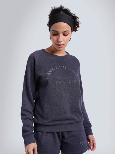 Cava Athleisure Grey Regular Fit Sweatshirt-picture-35