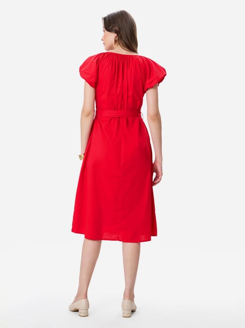Shop Red Dresses for Women Online | Tata CLiQ Fashion