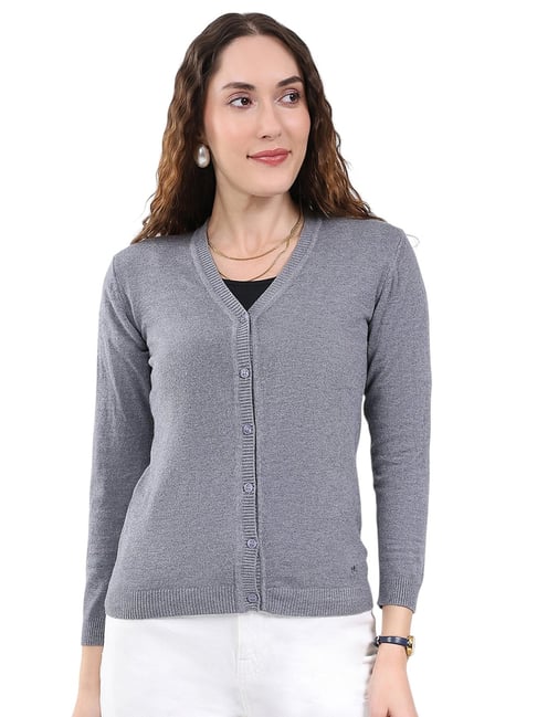 Monte Carlo Grey Cardigan